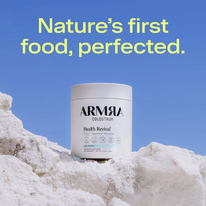 ARMRA Colostrum TM PowderUnflavored | Gut Health &Bloating I Skin & Hair |Immunity I Keto, Gluten & Fat-Free |120 Servings